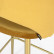 Стул барный DeepHouse Стул Белладжио горчичный бархат ножки золото для кафе, ресторана, дома, кухни
