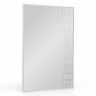 Зеркало В-219, ШхВ 40х60 см., зеркала для офиса, прихожих и ванных комнат, горизонтальное или вертикальное крепление