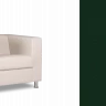 Кресло Аполло 890х850 h700 Искусственная кожа P2 euroline  1132 (зеленый)