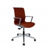 Кресло офисное / Некст / красная ткань/ темно серый пластик