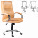 Кресло офисное BRABIX PREMIUM «Cuba EX-542», экокожа, бежевое, 532551