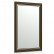 Зеркало 121 тосканский орех, ШхВ 50х80 см., зеркала для офиса, прихожих и ванных комнат, горизонтальное или вертикальное крепление
