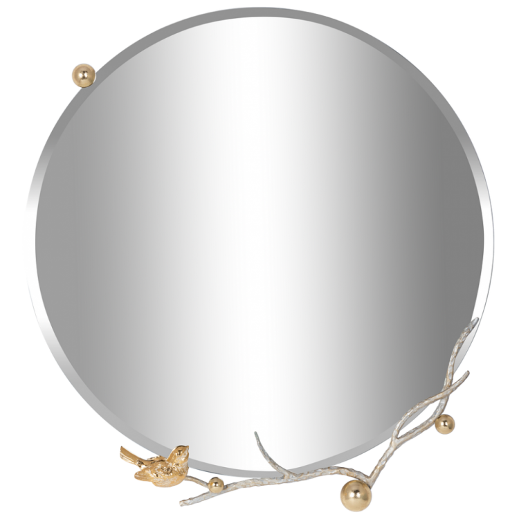 Зеркало настенное Терра Бранч Айвори Мраморное золото
