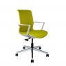 Кресло офисное / Некст / зеленая ткань / cветло серый пластик