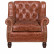 Кожаные кресла Кресло из натуральной кожи Marrone