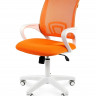 Офисное кресло Chairman    696    Россия    белый пластик TW-16/TW-66  оранжевый