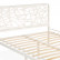 Двуспальная кровать Кубо 160х200 белый