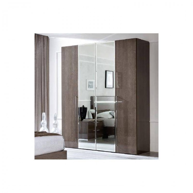 Шкаф 2 дверный Platinum Camelgroup с зеркалами