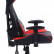 Кресло игровое Cactus CS-CHR-090BLR, обивка: эко.кожа/сетка, цвет: черный/красный