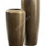 Кашпо TREEZ Effectory - Metal - Высокий конус Design - Чернёная бронза 41.3321-07-045-GRP-090