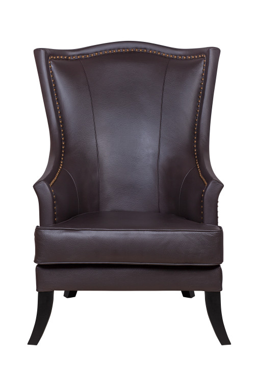 Кожаные кресла Кожаное кресло темно-коричневое Chester leather