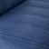 Стул HALMAR DIEGO 2 (черный - ткань VELVET - MONOLITH 77 (синий))