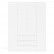 Мори Шкаф МШ1600.1, цвет белый, ШхГхВ 160,4х50,4х209,6 см.