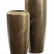 Кашпо TREEZ Effectory - Metal - Высокий конус Design - Чернёная бронза 41.3321-07-045-GRP-117