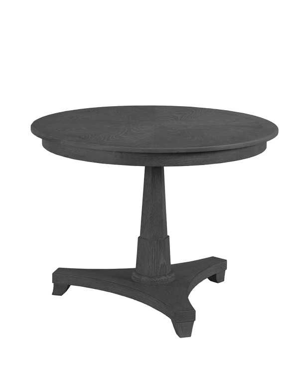 Черный обеденный стол из дуба “Парма”