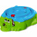 Песочница Sheffilton KIDS Собачка с крышкой 432 зеленый/голубой