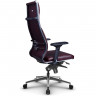Кресло для руководителя Метта L 1m 44M/4D темно-бордовый, NewLeather, мультиблок, крестовина алюминий