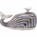 Шкатулка Whale, коллекция "Кит" 31*17*13, Керамика, Голубой