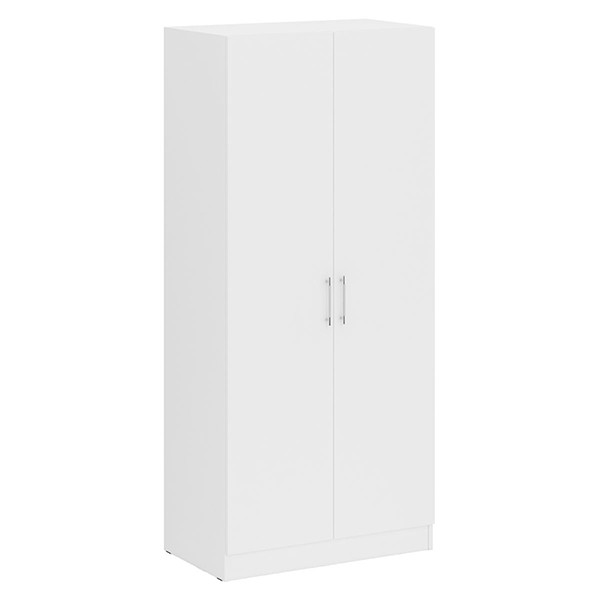Стандарт Шкаф 2-х створчатый, цвет белый, ШхГхВ 90х52х200 см.