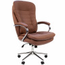 Офисное кресло Chairman 795 Россия нат.кожа/экокожа коричневая  N