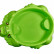 Песочница Sheffilton KIDS  Собачка с крышкой 432 зеленый/желтый