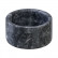 Шкатулка для украшений Marm, Ø10,5х11,8 см, черный мрамор