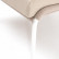 Кресло "Милан" плетеное из роупа, каркас алюминий светло-серый (RAL7035) шагрень, роуп серый меланж круглый, ткань светло-серая