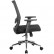 Кресло Riva Chair 851E черное для руководителя, хром, спинка сетка
