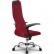 Кресло для руководителя Метта SU-BU158-10 PL красный, ткань, крестовина пластик