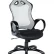 Кресло для персонала/Тесла CX0398H01 grey+black