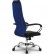 Кресло для руководителя Метта SU-BP-10 (SU-BK130-10) PL синий, ткань, крестовина пластик