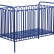 Кроватка детская Polini kids Vintage 150 металлическая, синий