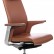 Эргономичное кресло руководителя Match HB коричневая кожа