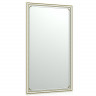 Зеркало 121С белая косичка, ШхВ 55х95 см., зеркала для офиса, прихожих и ванных комнат, горизонтальное или вертикальное крепление