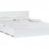 Двуспальная кровать Адайн 160х200 белое дерево / белое дерево