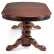 Деревянный стол Кассиль 260(330)х110х77 орех с коричневой патиной