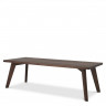 Обеденный стол Biot 240 x 100 cm brown oak 114850
