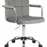 Офисное кресло для персонала DOBRIN TERRY, серый велюр (MJ9-75)