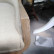 Кресло-качалка "ANDREA Relax Medium" /с подушкой/ TCH White (белый), Ткань рубчик, цвет кремовый