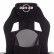 Кресло DRIVER (22) флок/ткань, черный/серый, 35/TW-12