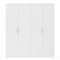 Шкаф 2-х створчатый + Шкаф 2-х створчатый Стандарт, цвет белый, ШхГхВ 180х52х200 см., универсальная сборка