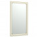 Зеркало 121С белый, ШхВ 55х95 см., зеркала для офиса, прихожих и ванных комнат, горизонтальное или вертикальное крепление