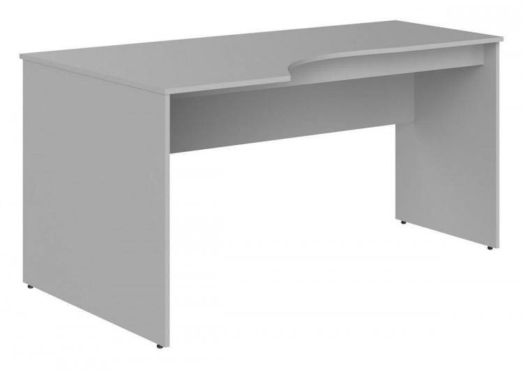Каркас стола эргономичного SET160-1(L) Серый 1600х900х760 SIMPLE