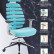 Эргономичное кресло Everprof Ergo Grey ткань бирюзовый