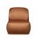Кресло Capri Basic, велюр терракотовый Colt006-TER 80*90*82см