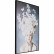 Картина в рамке Lady Flowers, коллекция "Дама в цветах" 80*120*1, Хлопок, Полистирол, Белый