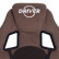 Кресло DRIVER (22) флок/ткань, коричневый, 6/TW-24
