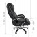Офисное кресло Chairman 402 Россия нат.кожа/экокожа черная