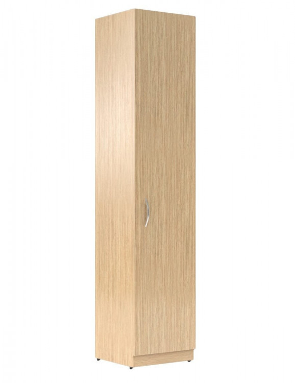 Шкаф колонка с глухой дверью SR-5U.1(R) Легно светлый 386х375х1815 SIMPLE