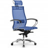 Кресло для руководителя Samurai S-2.05 MPES синий, сетка
